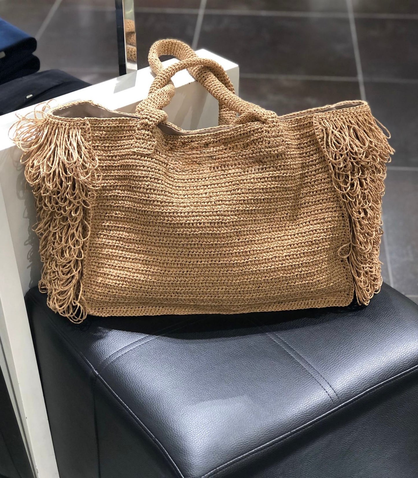 Raffia bag