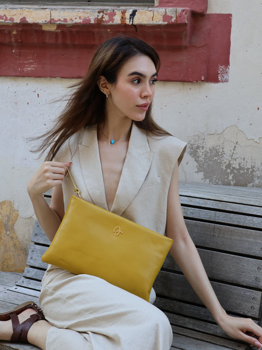 Yellow pouch