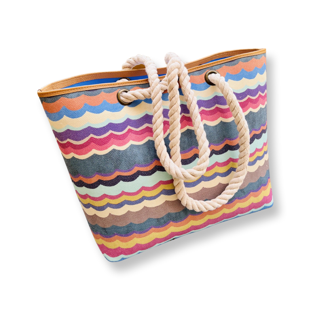 Wave Beach Bag